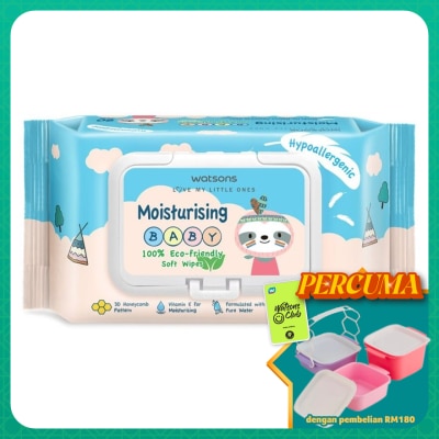 WATSONS - Baby Wipes Moisturizing 90's