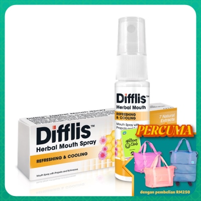 DIFFLIS - Herbal Mouth Spray 15 milliliter
