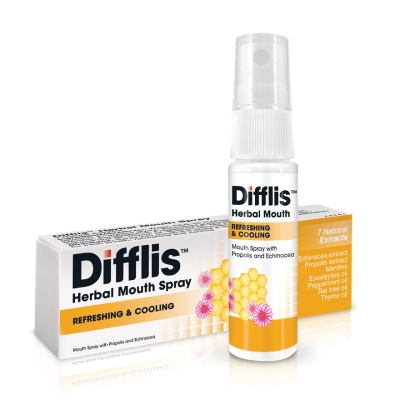 DIFFLIS - Herbal Mouth Spray 15 milliliter image