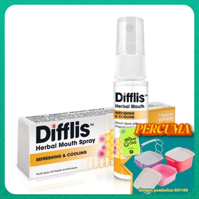 DIFFLIS - Herbal Mouth Spray 15 milliliter
