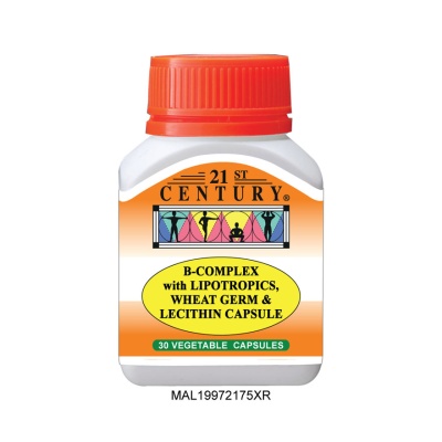 21ST CENTURY - B-Complex Vegetarian Capsule 30's image