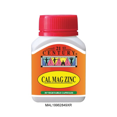 21ST CENTURY - Cal Mag Zinc Vegetarian Capsules 30s image