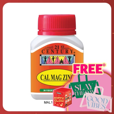 21ST CENTURY Cal Mag Zinc Vegetarian Capsules 30s