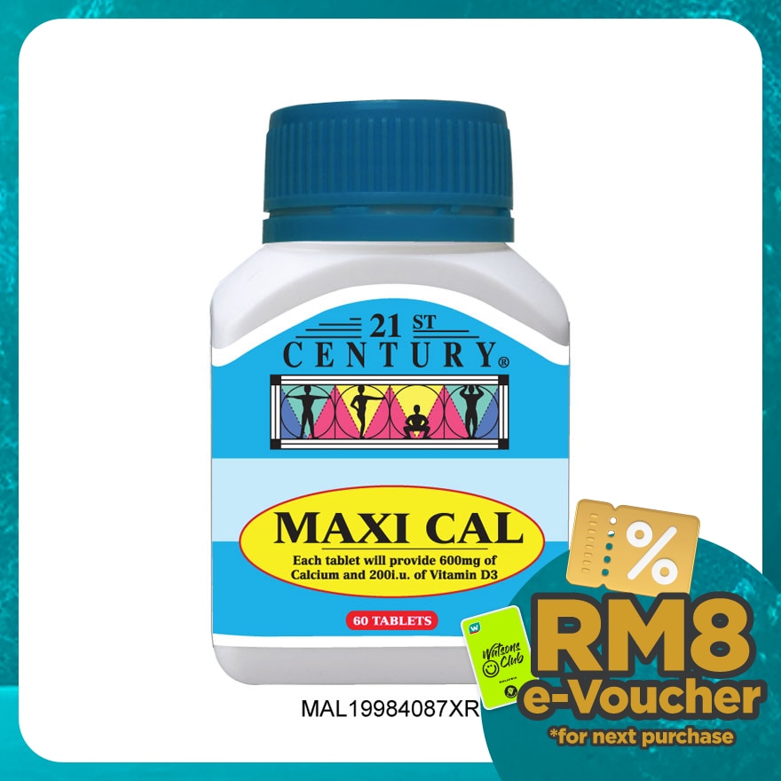 Maxi Calcium & Vitamin D3 60s