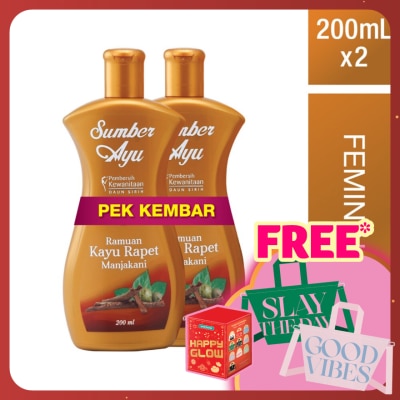 SUMBER AYU Sumber Ayu Feminine Wash Kayu Rapet 2X200ml