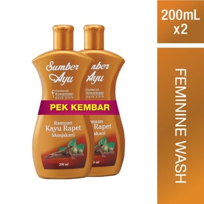 SUMBER AYU Sumber Ayu Feminine Wash Kayu Rapet 2X200ml