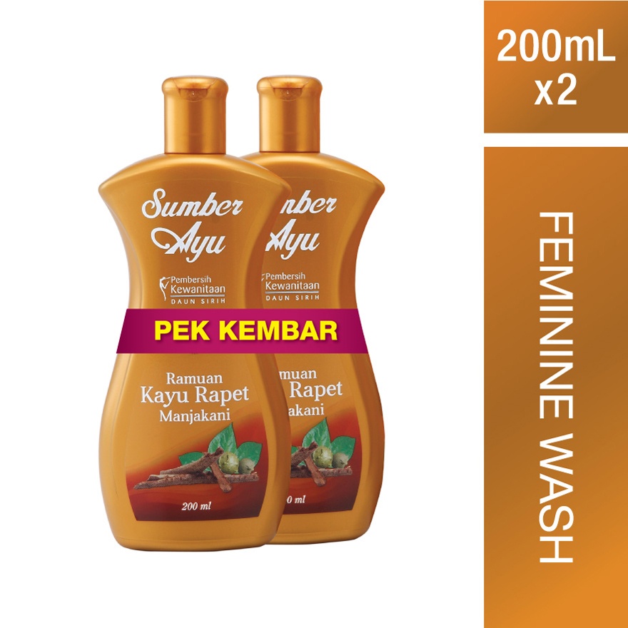 Sumber Ayu Feminine Wash Kayu Rapet 2X200ml image