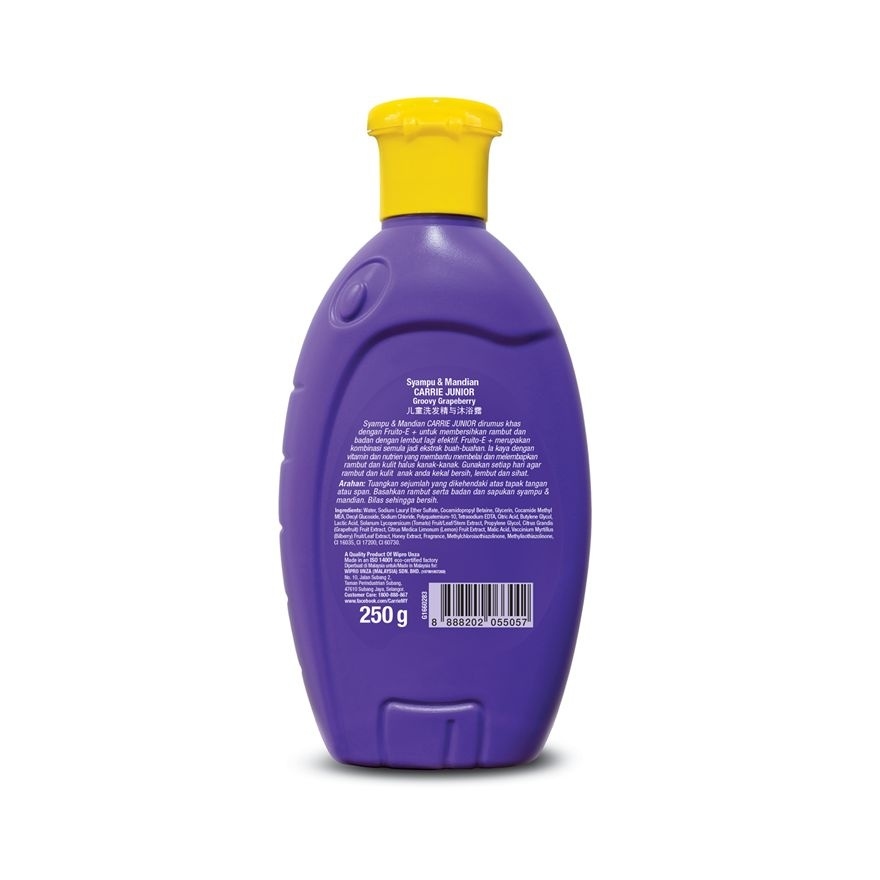 Hair & Body Wash Groovy Grapeberry 250g image