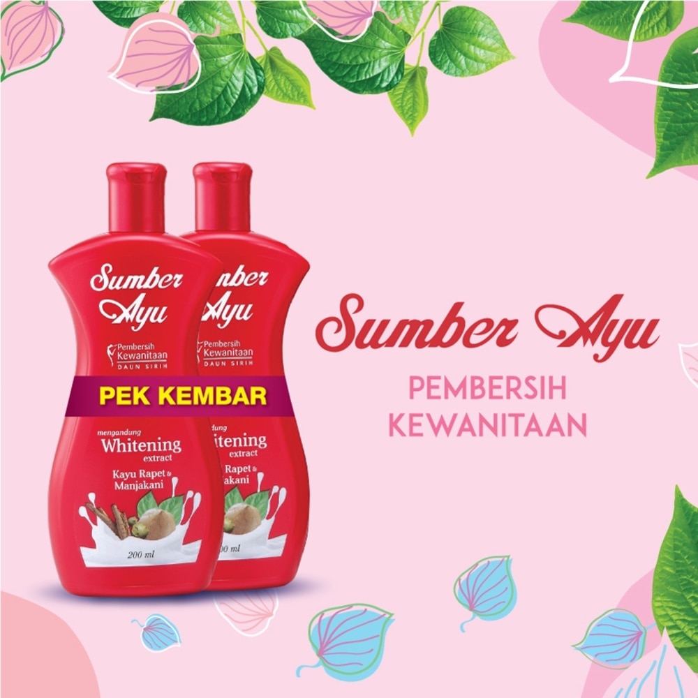 Sumber Ayu Feminine Wash Whitening 2X200ml