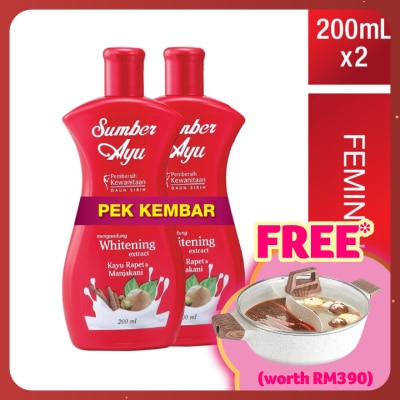 SUMBER AYU Sumber Ayu Feminine Wash Whitening 2X200ml