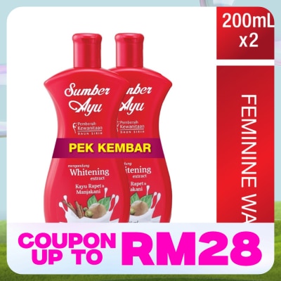 SUMBER AYU Sumber Ayu Feminine Wash Whitening 2X200ml