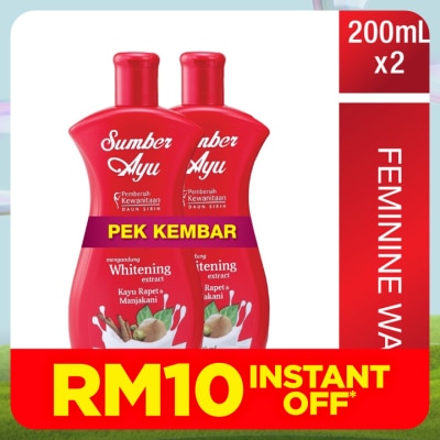 SUMBER AYU Sumber Ayu Feminine Wash Whitening 2X200ml