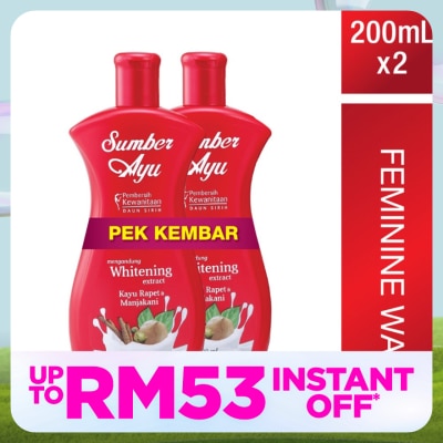 SUMBER AYU Sumber Ayu Feminine Wash Whitening 2X200ml