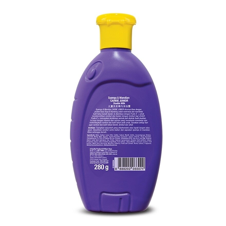 Hair & Body Wash Double Milk 280g