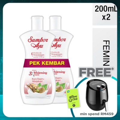 SUMBER AYU Sumber Ayu Feminine Wash Triple Whitening 2X200ml