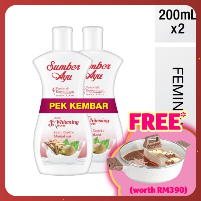 SUMBER AYU Sumber Ayu Feminine Wash Triple Whitening 2X200ml