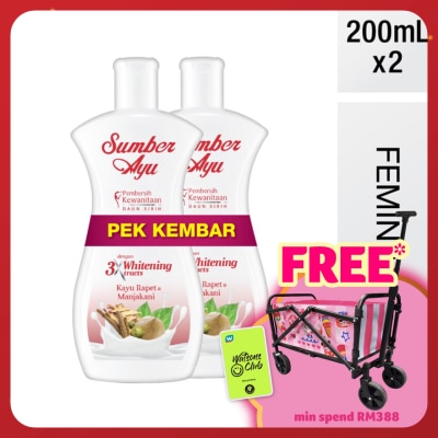 SUMBER AYU Sumber Ayu Feminine Wash Triple Whitening 2X200ml