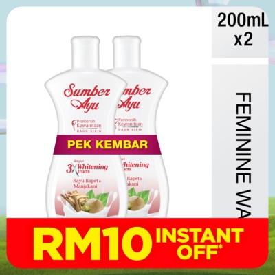 SUMBER AYU Sumber Ayu Feminine Wash Triple Whitening 2X200ml