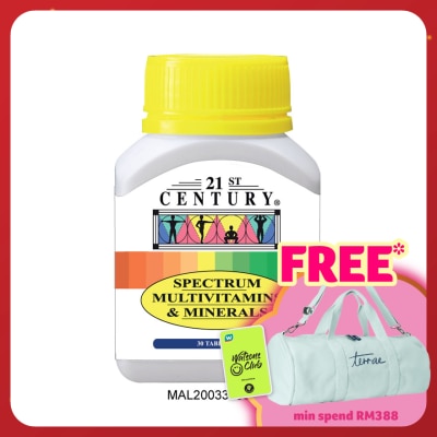 21ST CENTURY Spectrum Multivitamins & Minerals 30's