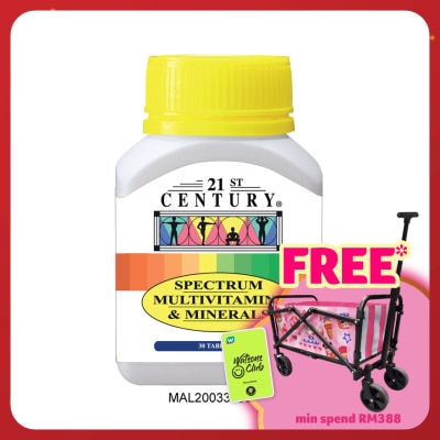 21ST CENTURY Spectrum Multivitamins & Minerals 30's