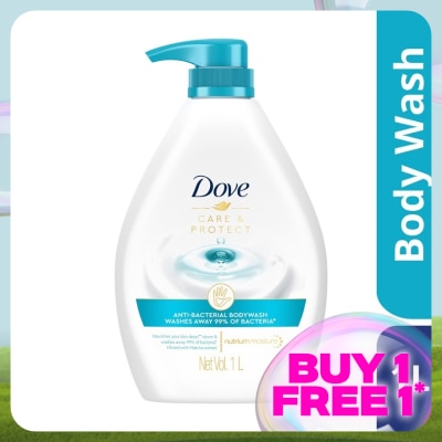 DOVE Care & Protect Bodywash 1L