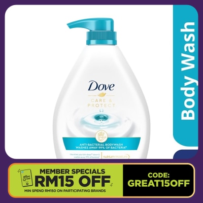 DOVE Care & Protect Bodywash 1L