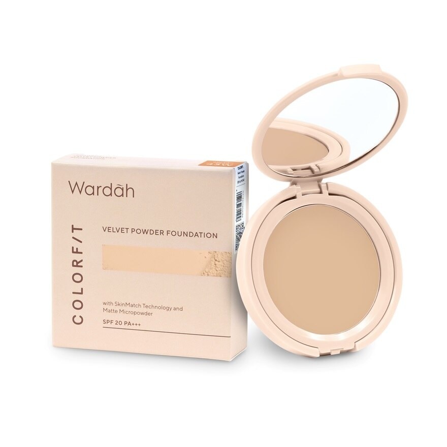 Clrfit Velvet Powder Foundation 43W Golden Sand