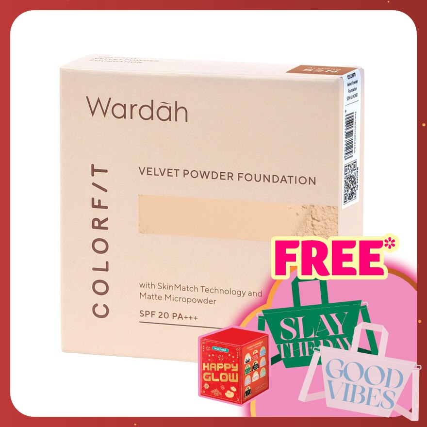 Clrfit Velvet Powder Foundation 52N Almond