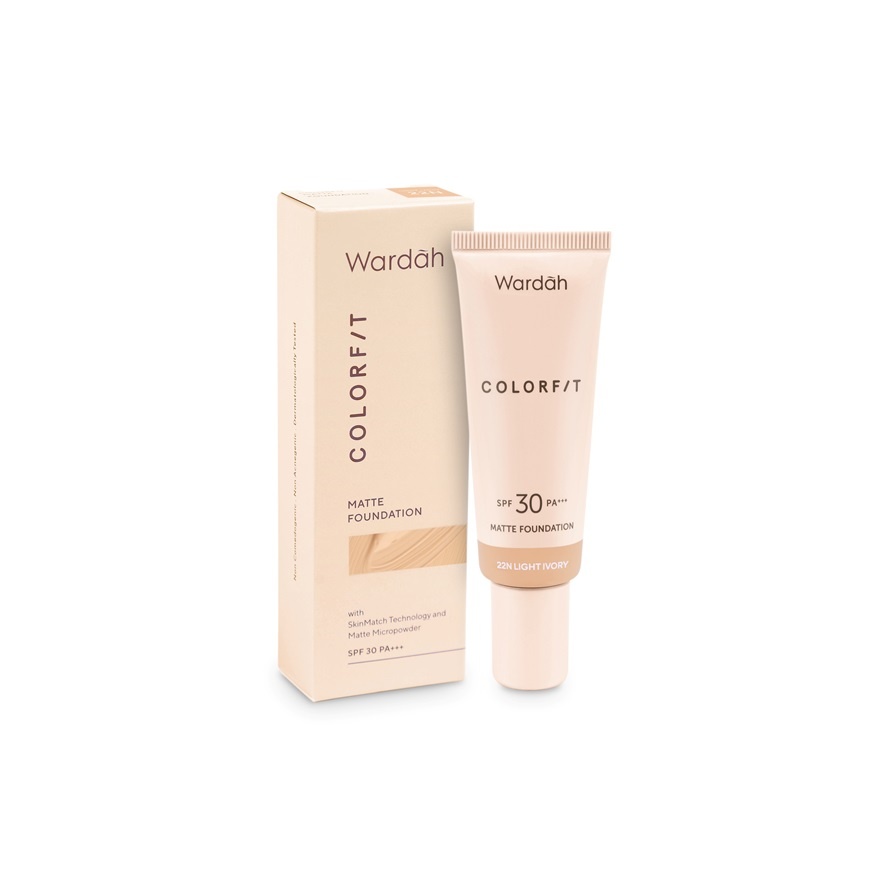 Clrfit Matte Foundation 22N Light Ivory image