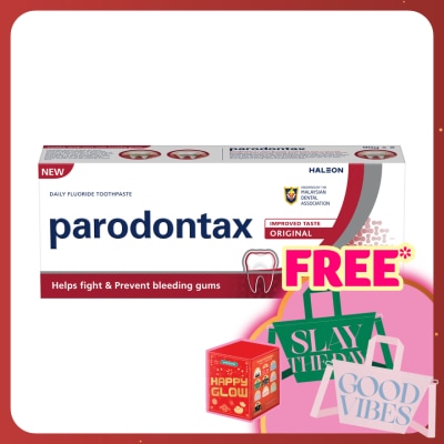 PARODONTAX Original Toothpaste 2 x 90g Foc Toothbrush