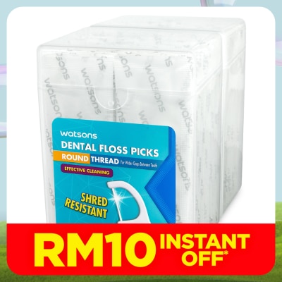 WATSONS Round Thread Dental Floss (Individual Wrapped)