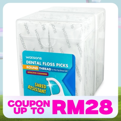 WATSONS Round Thread Dental Floss (Individual Wrapped)