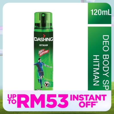 DASHING Tottenham Deodorant Perfume Body Spray Hitman 120ml