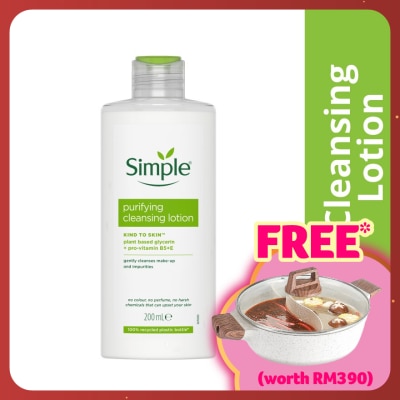 SIMPLE Kind to Skin Putifying Cleansing Lotion 200ml