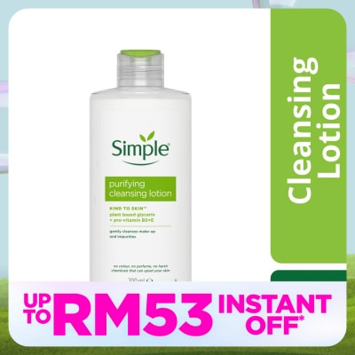 SIMPLE Kind to Skin Putifying Cleansing Lotion 200ml
