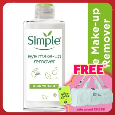 SIMPLE Kind to Skin Conditioning Eye MakeUp Remover 125ml