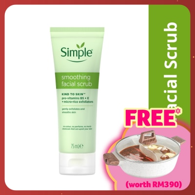 SIMPLE Kind to Skin Smoothing Cleansing Scrub 75ml