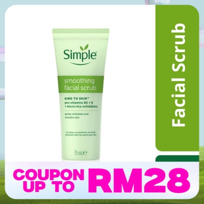 SIMPLE Kind to Skin Smoothing Cleansing Scrub 75ml