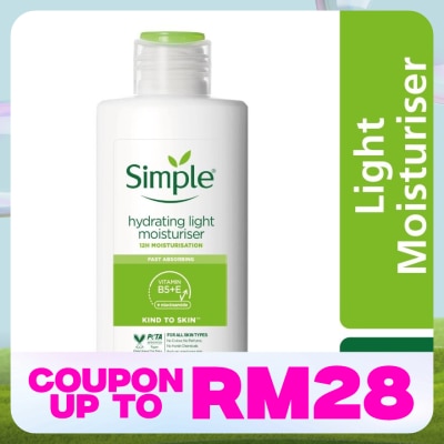 SIMPLE Kind to Skin Hydrating Light Moisturiser 125ml