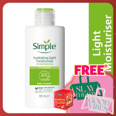 SIMPLE Kind to Skin Hydrating Light Moisturiser 125ml