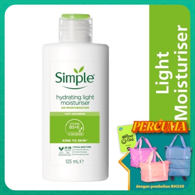 SIMPLE Kind to Skin Hydrating Light Moisturiser 125ml