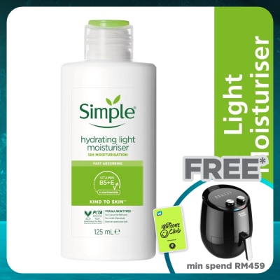 SIMPLE Kind to Skin Hydrating Light Moisturiser 125ml