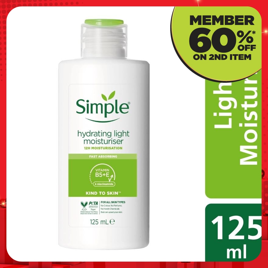 Kind to Skin Hydrating Light Moisturiser 125ml