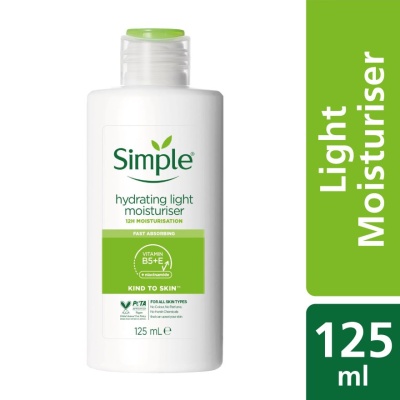 SIMPLE - Kind to Skin Hydrating Light Moisturiser 125ml image