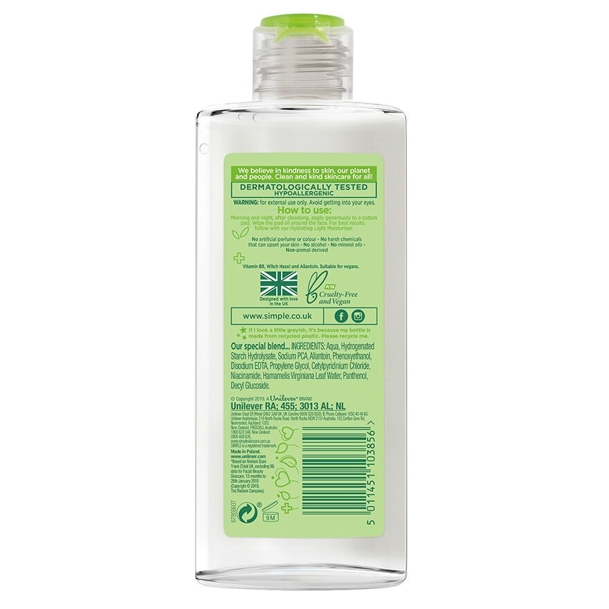 Kind to Skin Soothing Toner 200ml