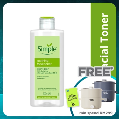 SIMPLE Kind to Skin Soothing Toner 200ml