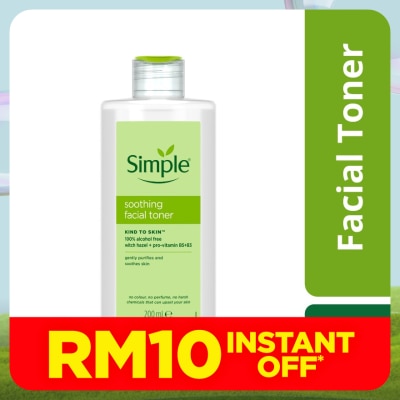 SIMPLE Kind to Skin Soothing Toner 200ml