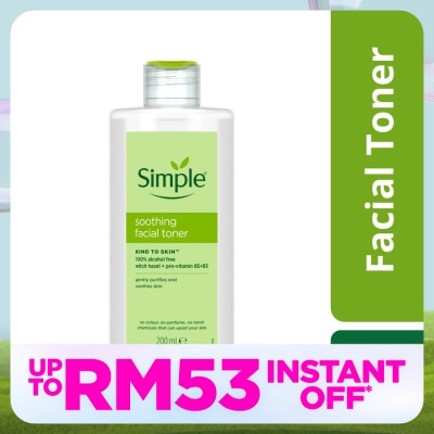 SIMPLE Kind to Skin Soothing Toner 200ml
