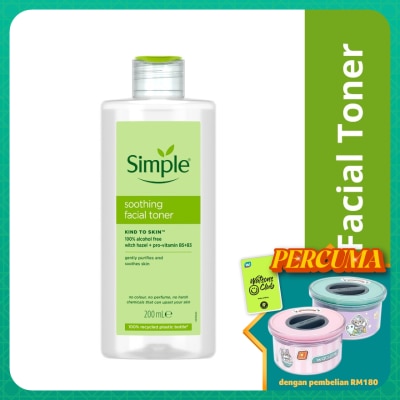 SIMPLE Kind to Skin Soothing Toner 200ml