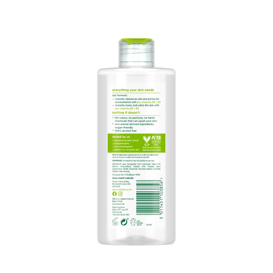 Kind to Skin Soothing Toner 200ml image
